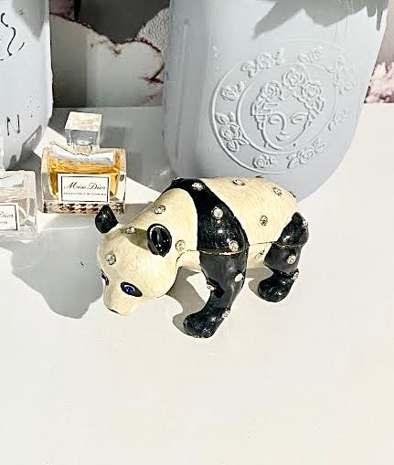 Panda Bear Trinket Box