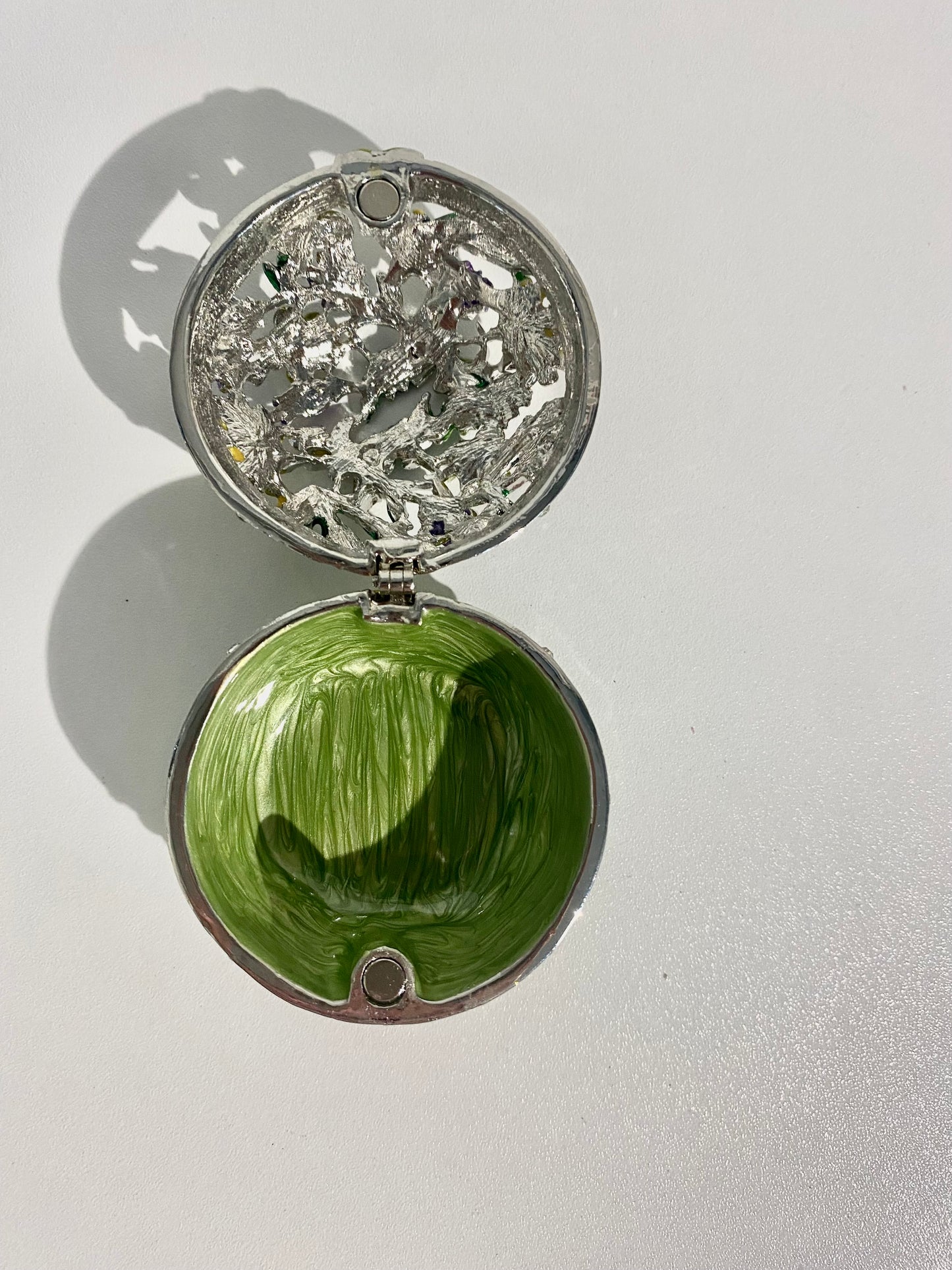 Bright Floral Trinket Box