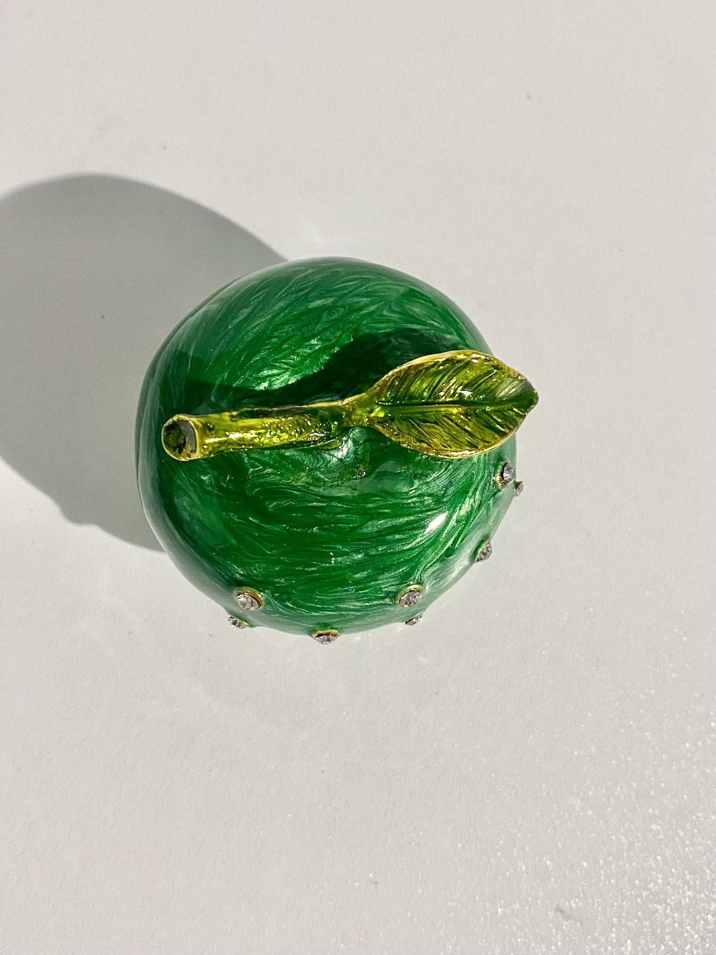 Granny Smith Apple Trinket Box