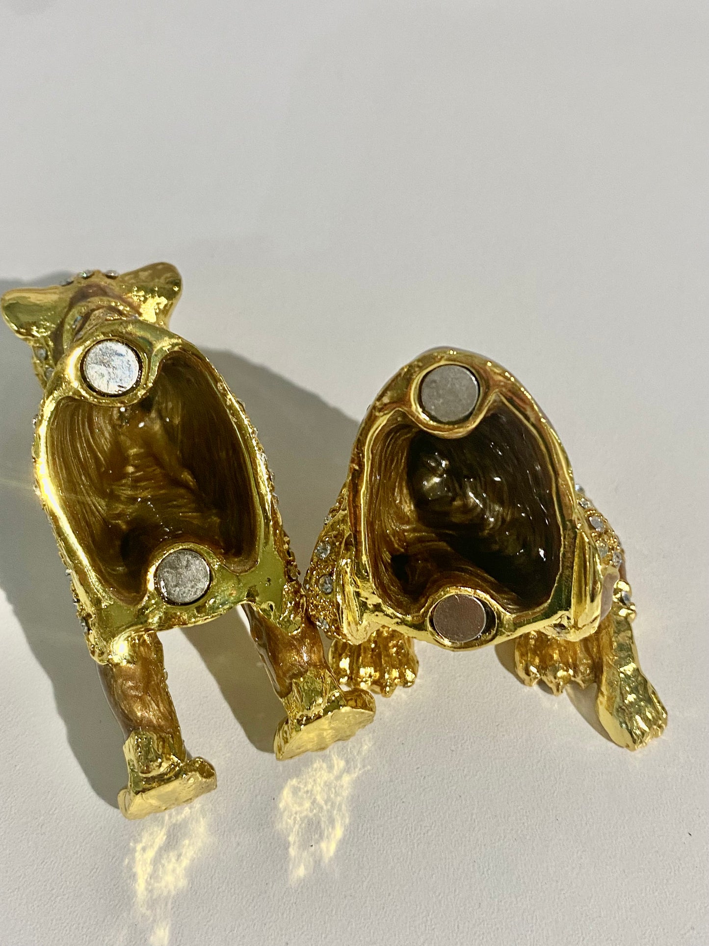 Gold Tiger Trinket box