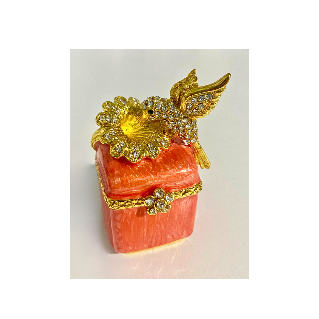 Humming Bird Trinket Box