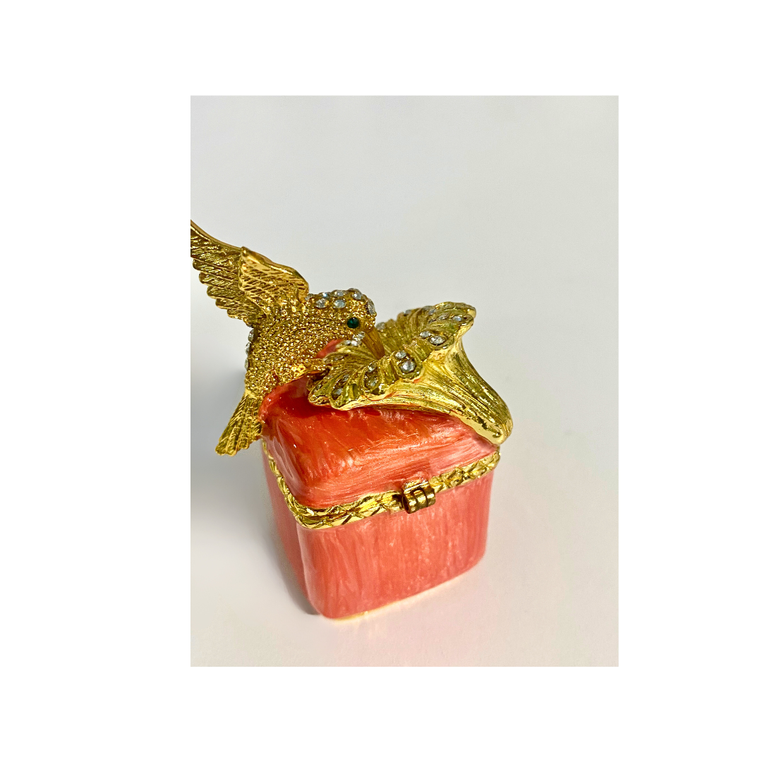 Humming Bird Trinket Box
