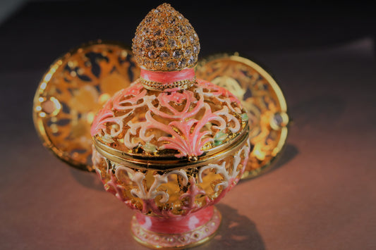 Vintage Perfume Trinket Box