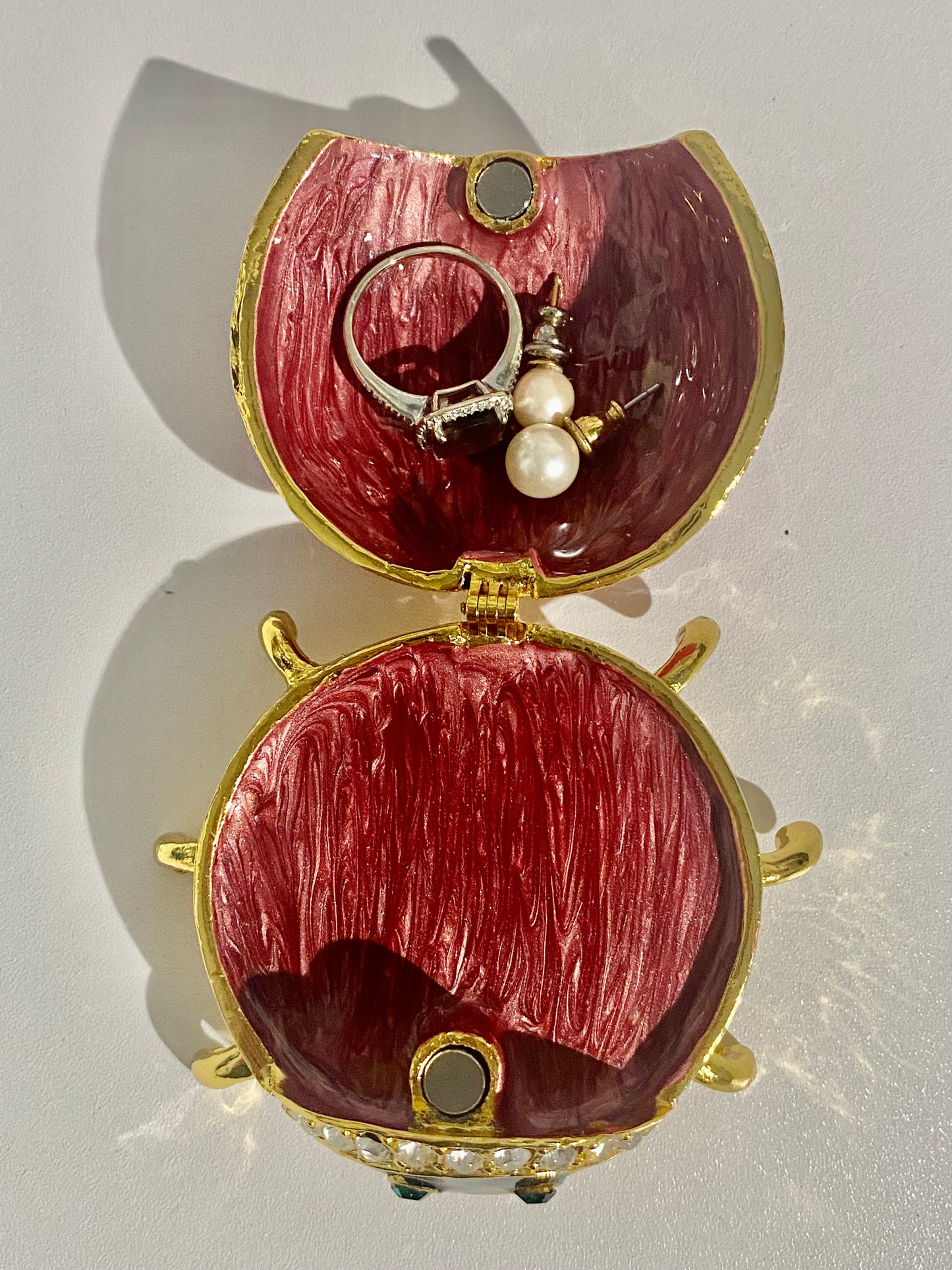 Lady Bug Trinket Box