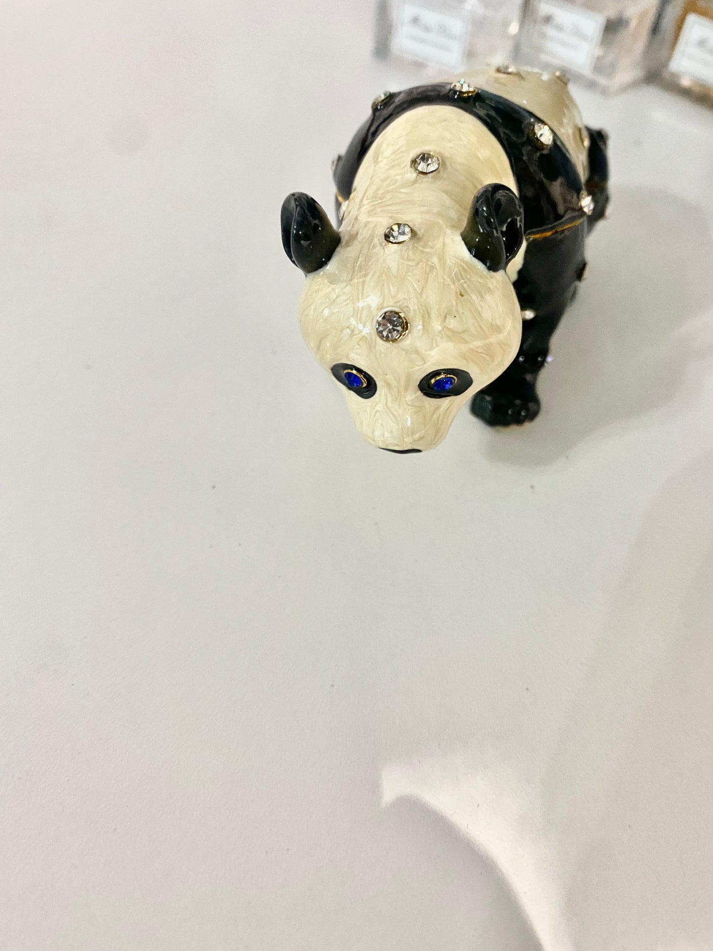 Panda Bear Trinket Box