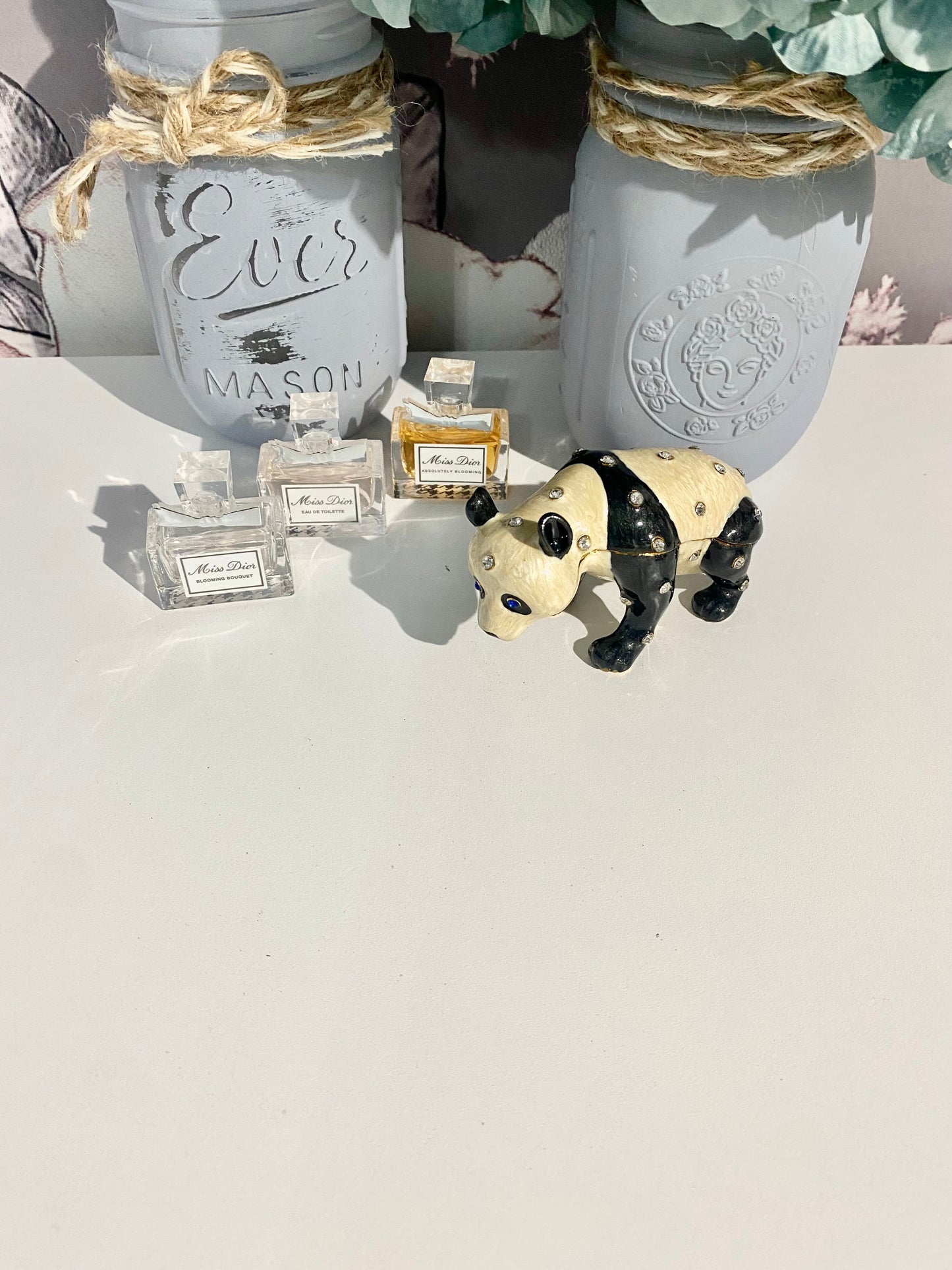 Panda Bear Trinket Box