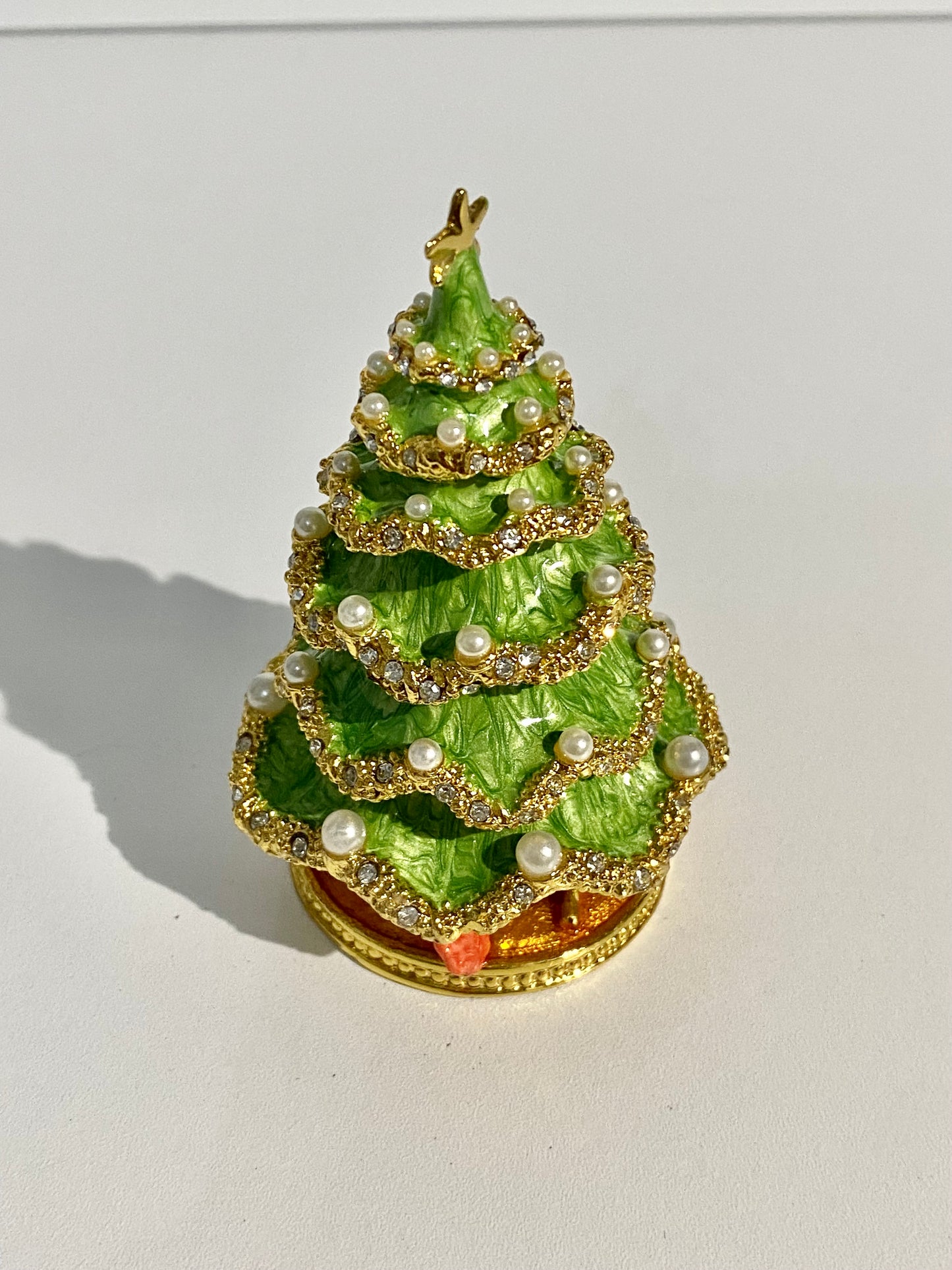 Christmas Tree Trinket Box