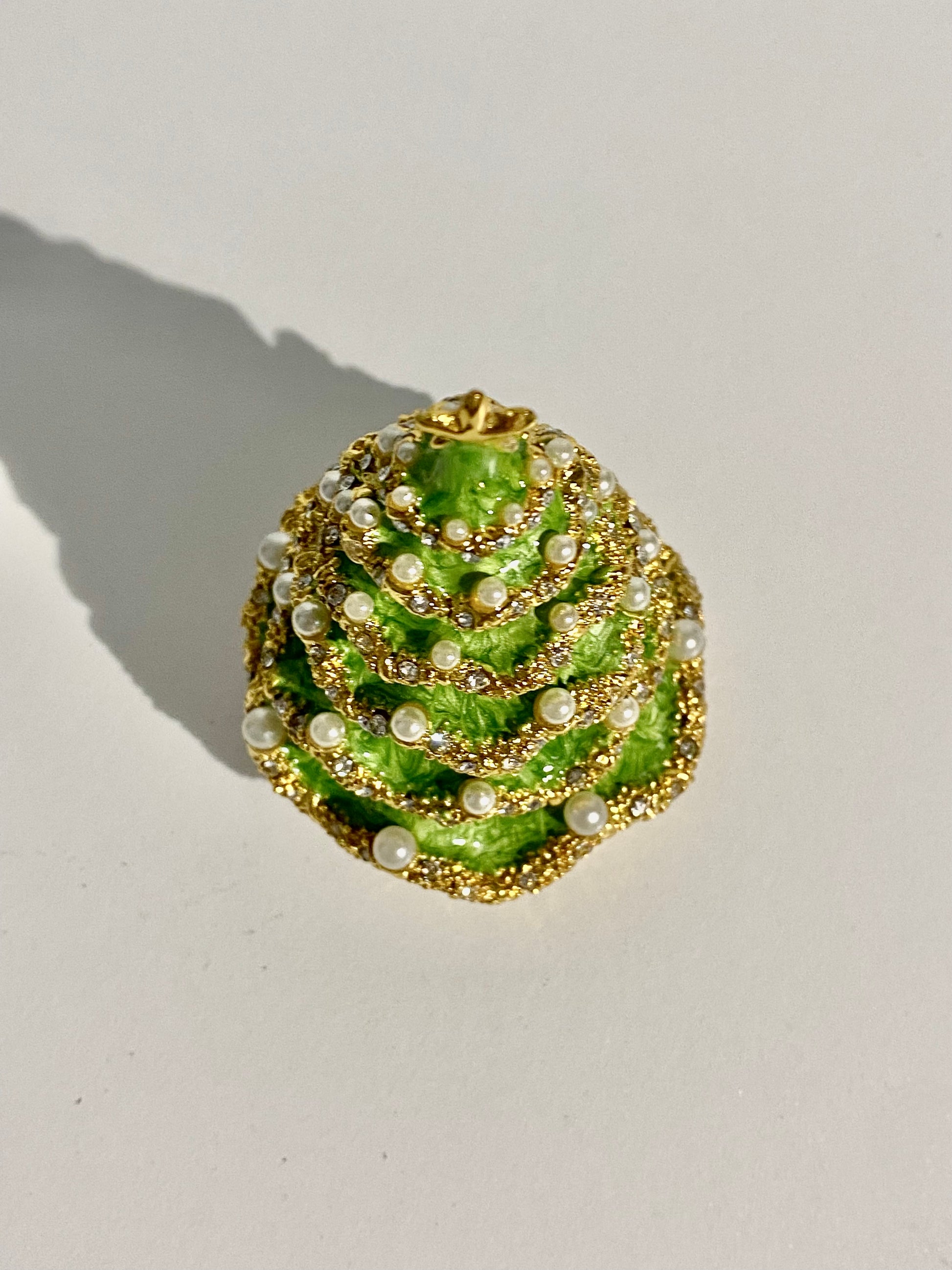 Christmas Tree Trinket Box