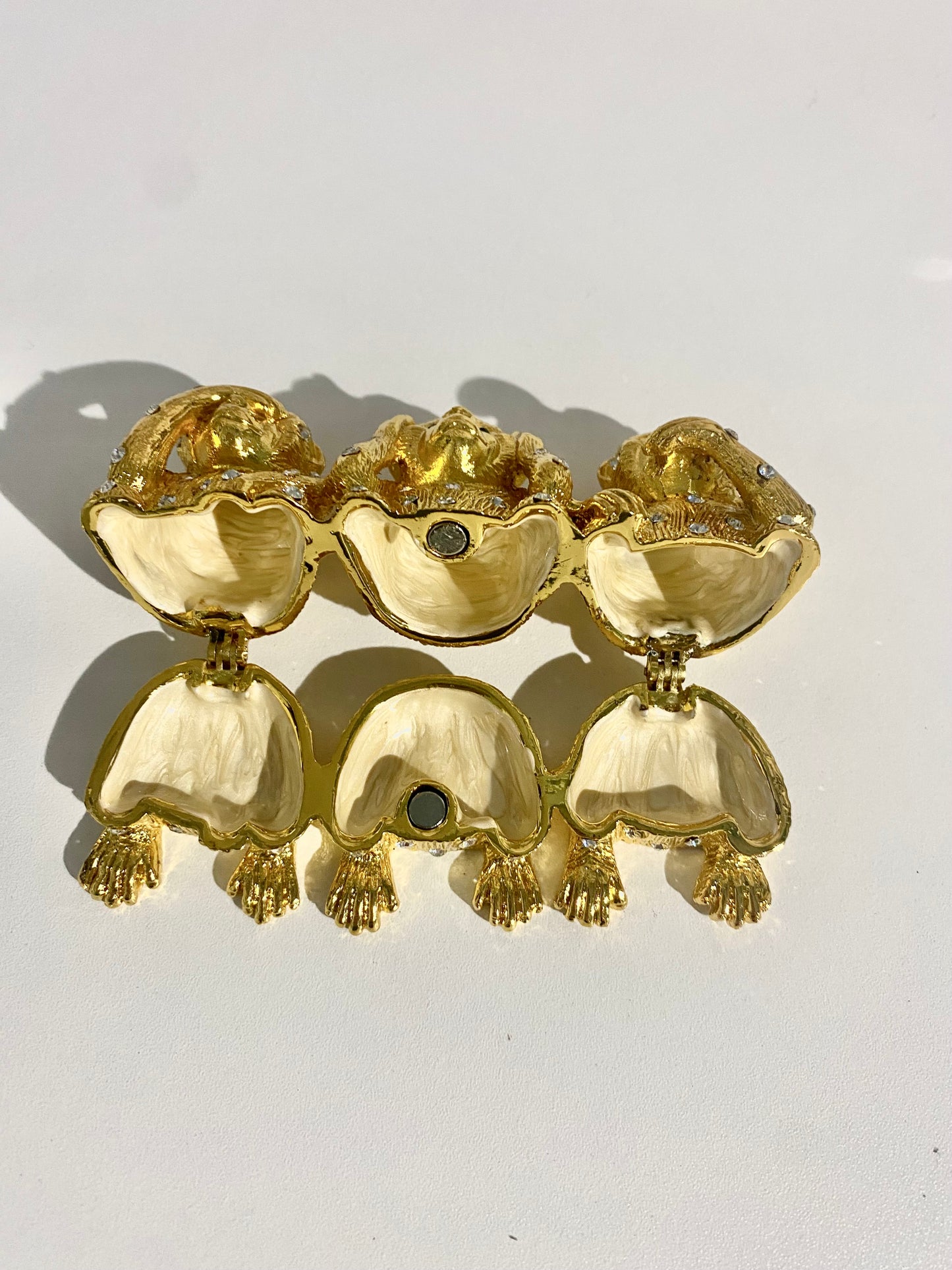 Three Wise Monkeys Trinket Box