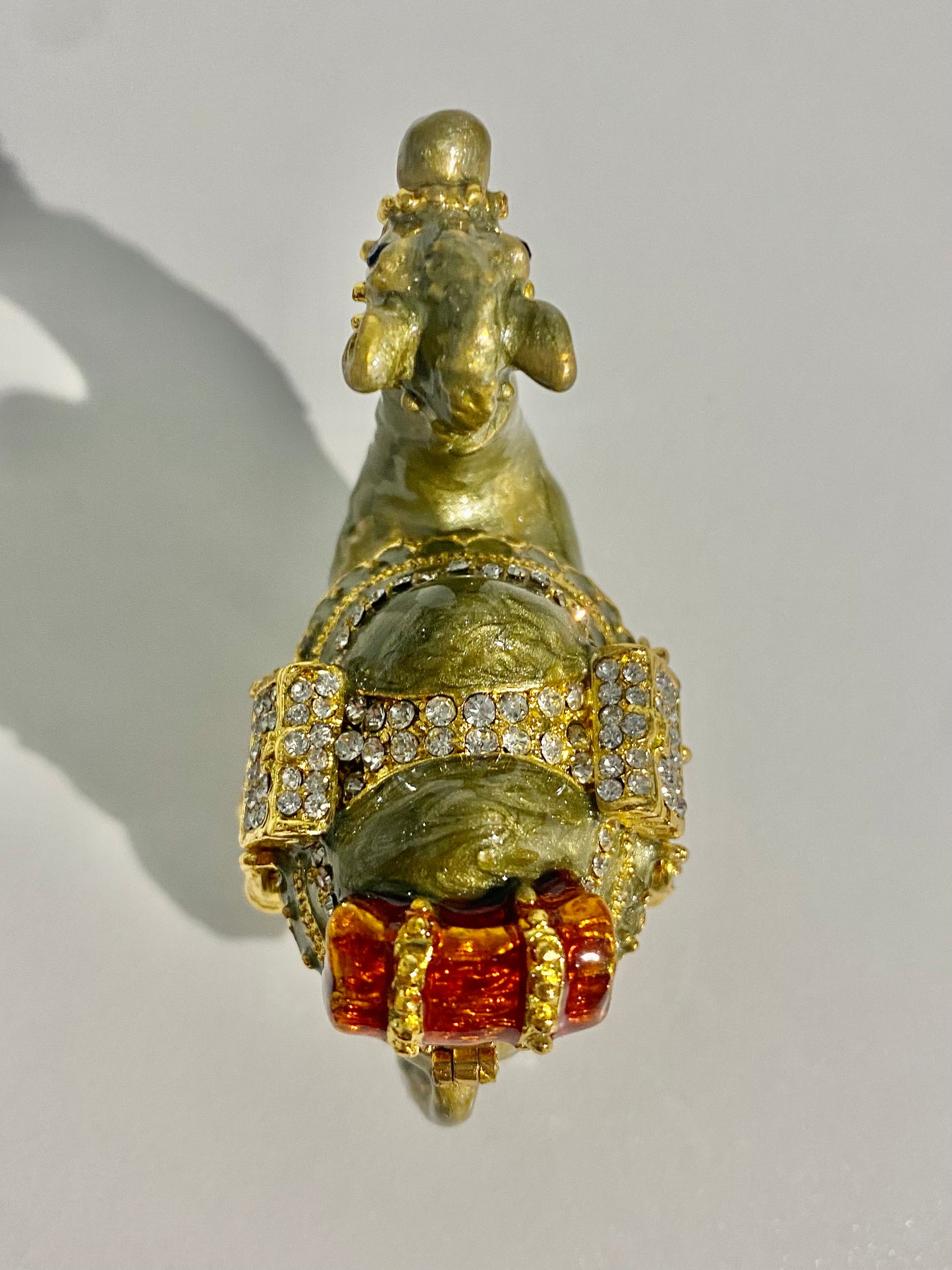 Golden Camel Trinket Box