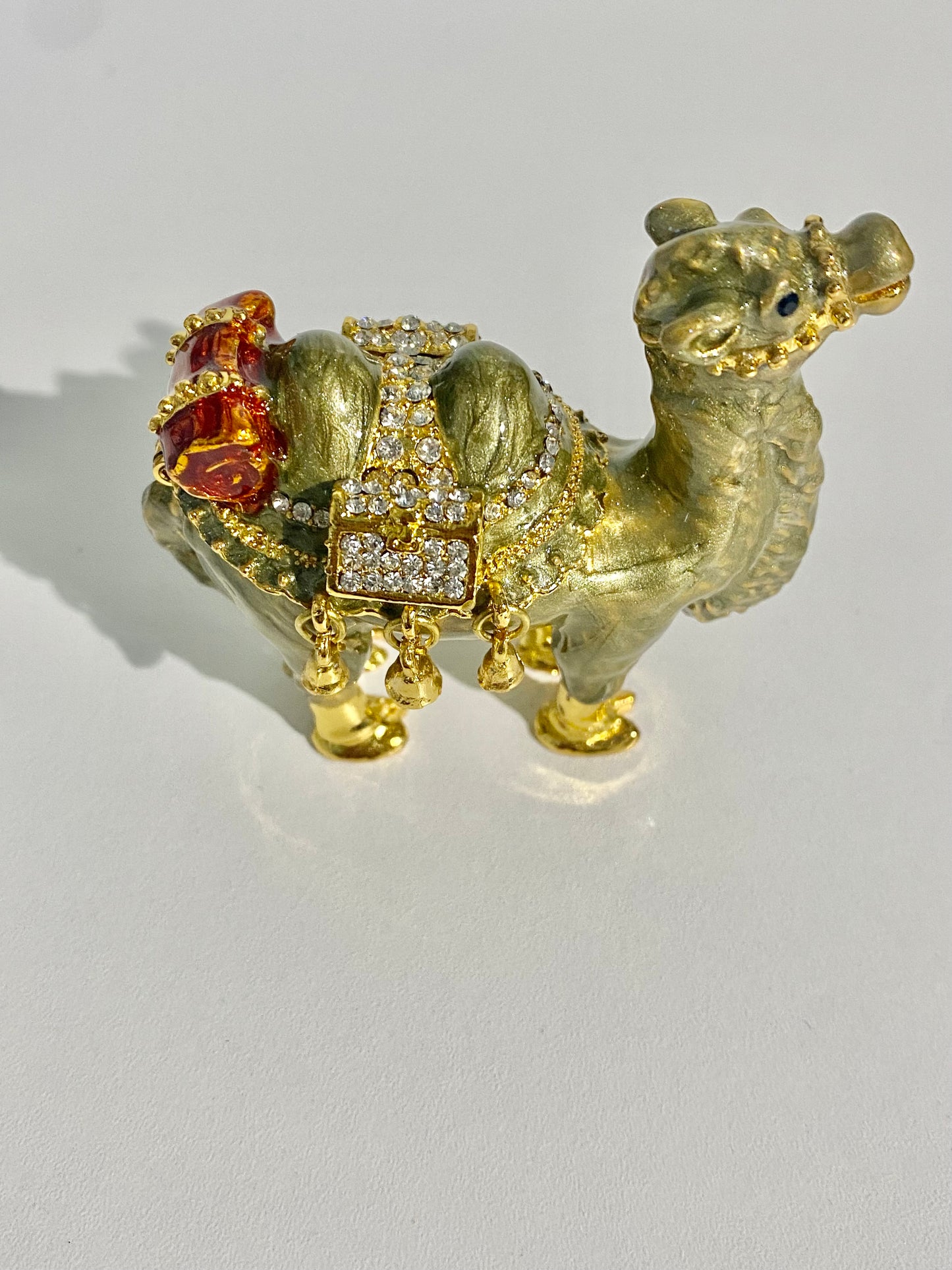 Golden Camel Trinket Box