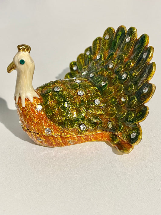 Golden Turkey Trinket box