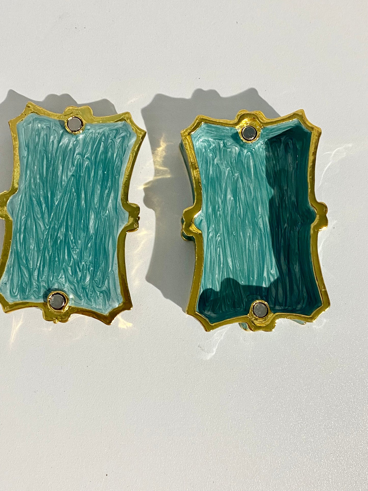 Vintage Cowboy Boots Trinket Box