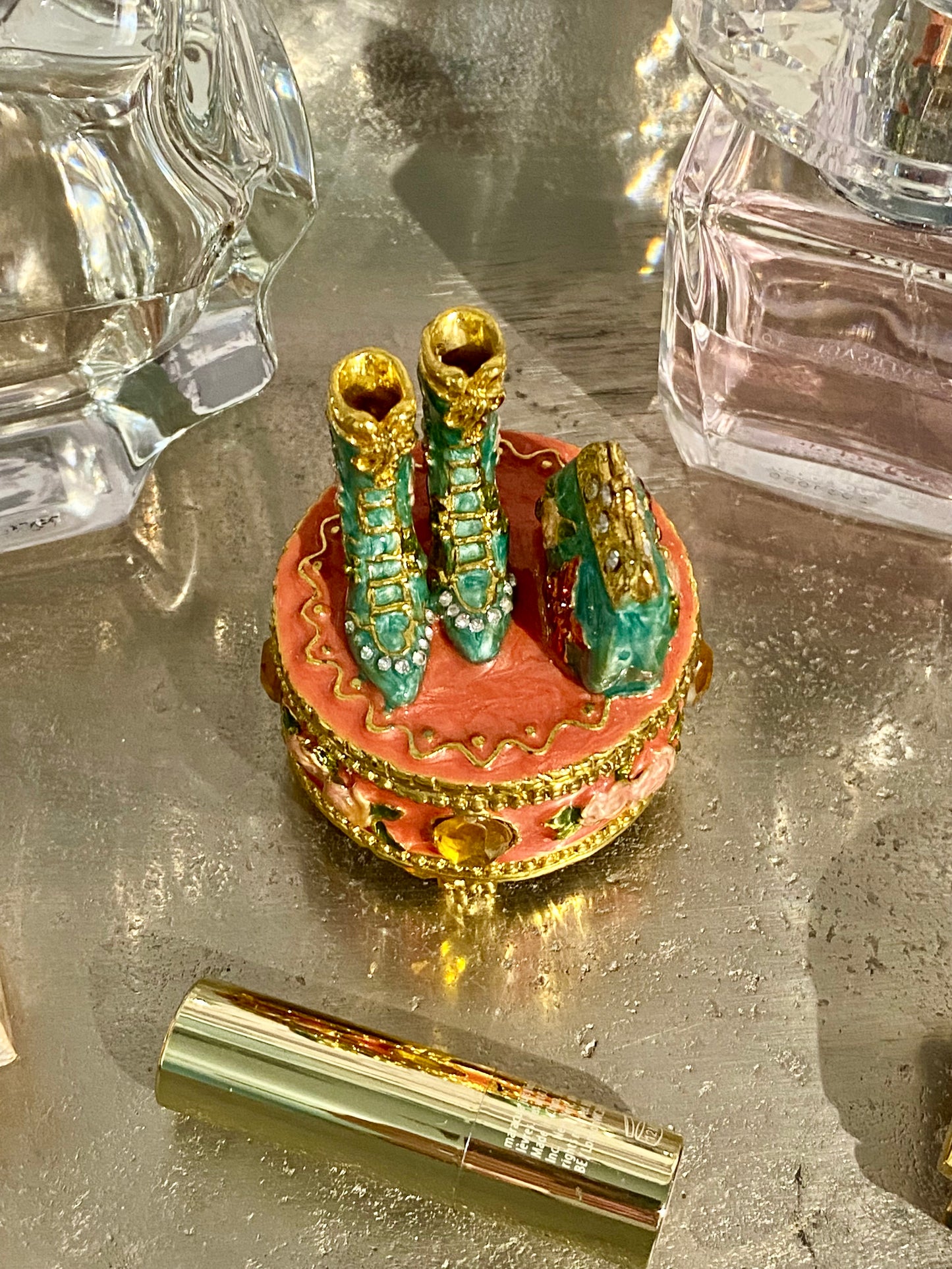 Old Style Fashion Trinket Box