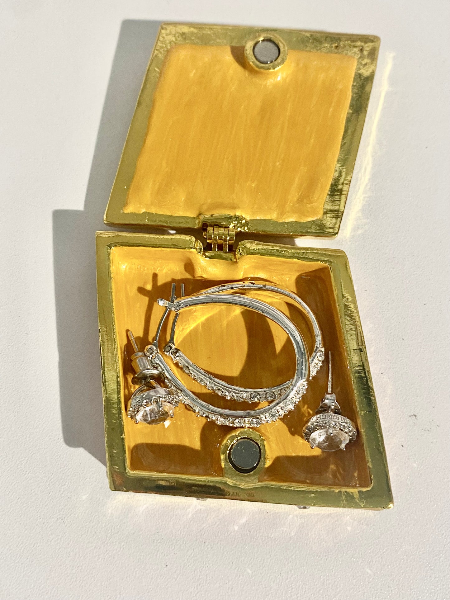 Ruby Diamond Trinket Box