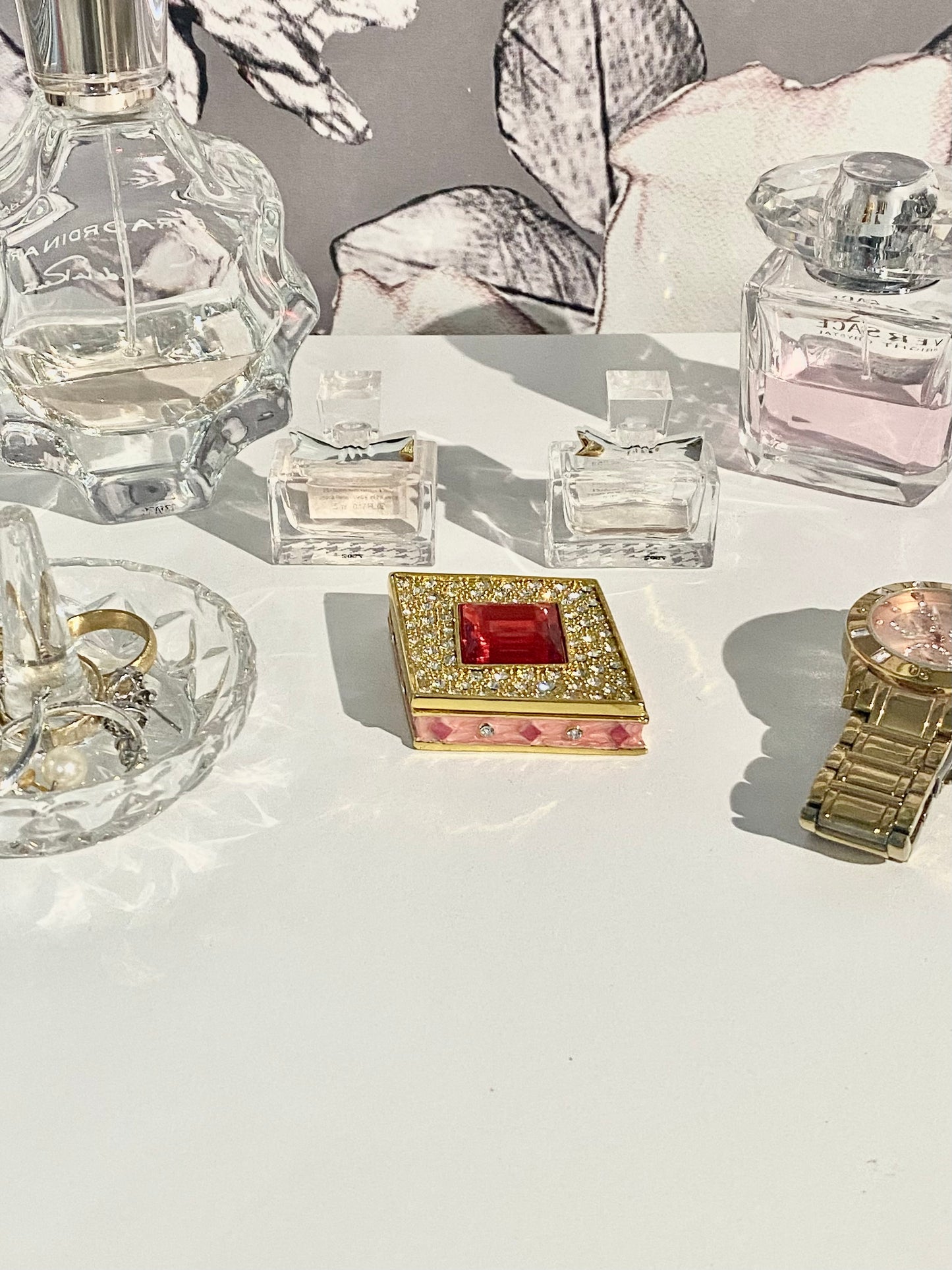 Ruby Diamond Trinket Box