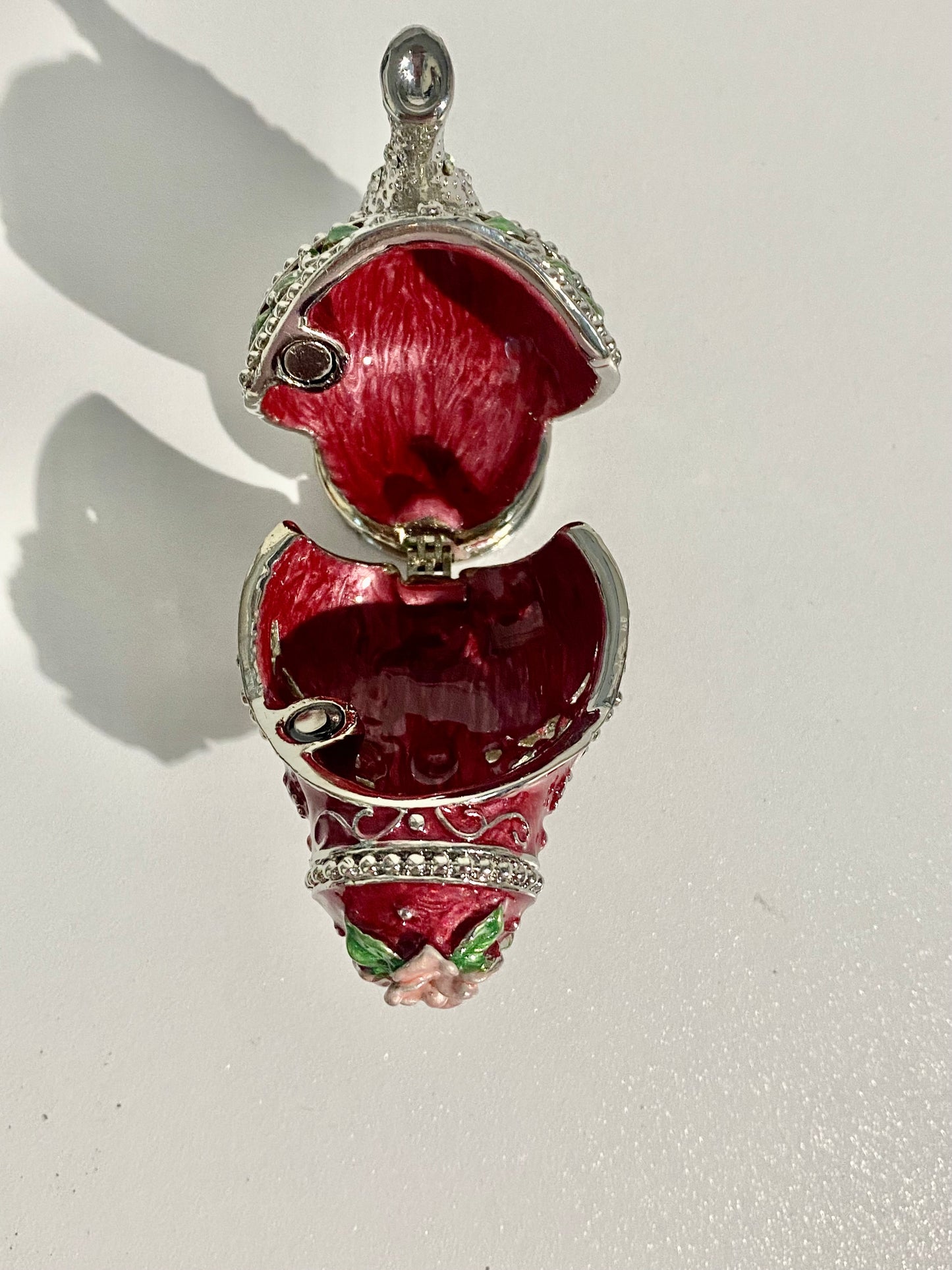 Red Teapot Trinket Box