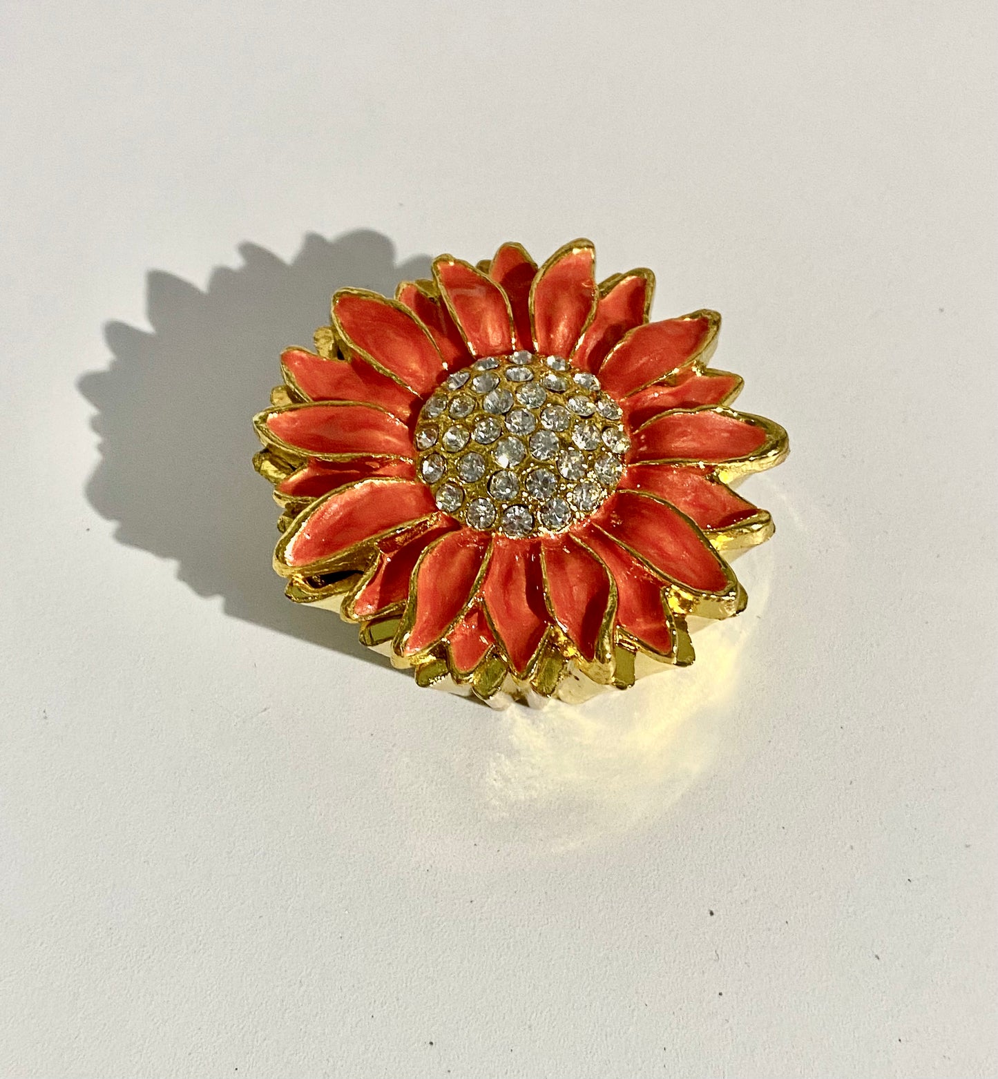 Sunflower Trinket Box