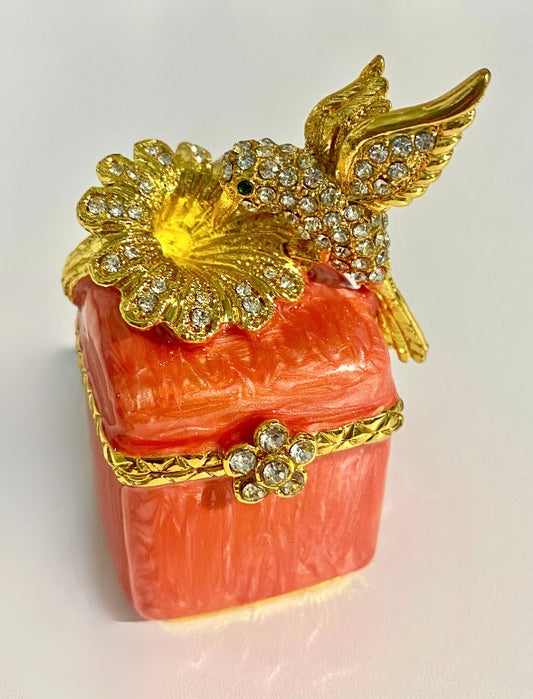 Humming Bird Trinket Box