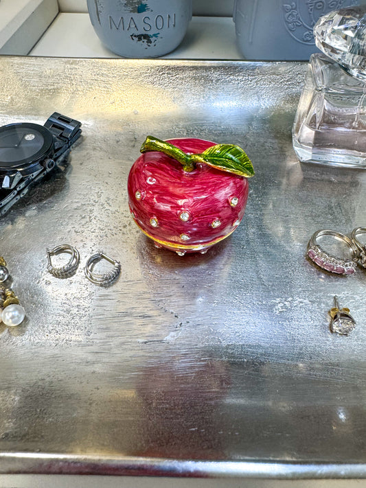 Red Granny Apple Trinket Box