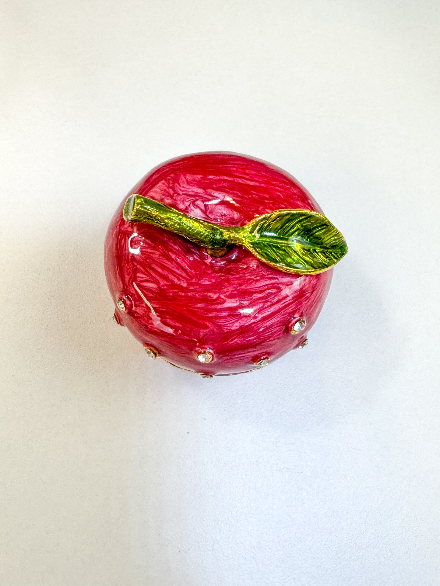 Red Granny Apple Trinket Box