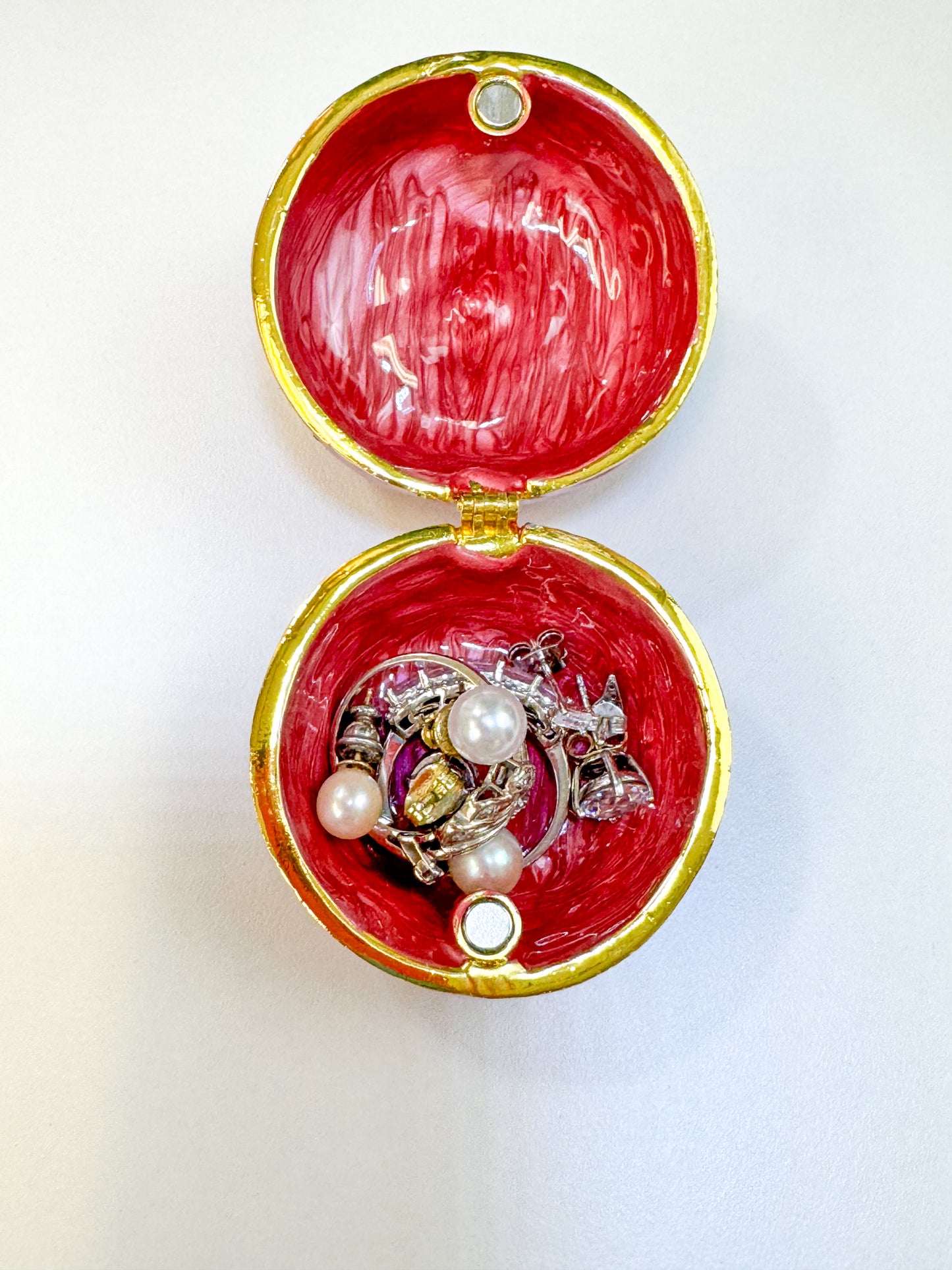 Red Granny Apple Trinket Box