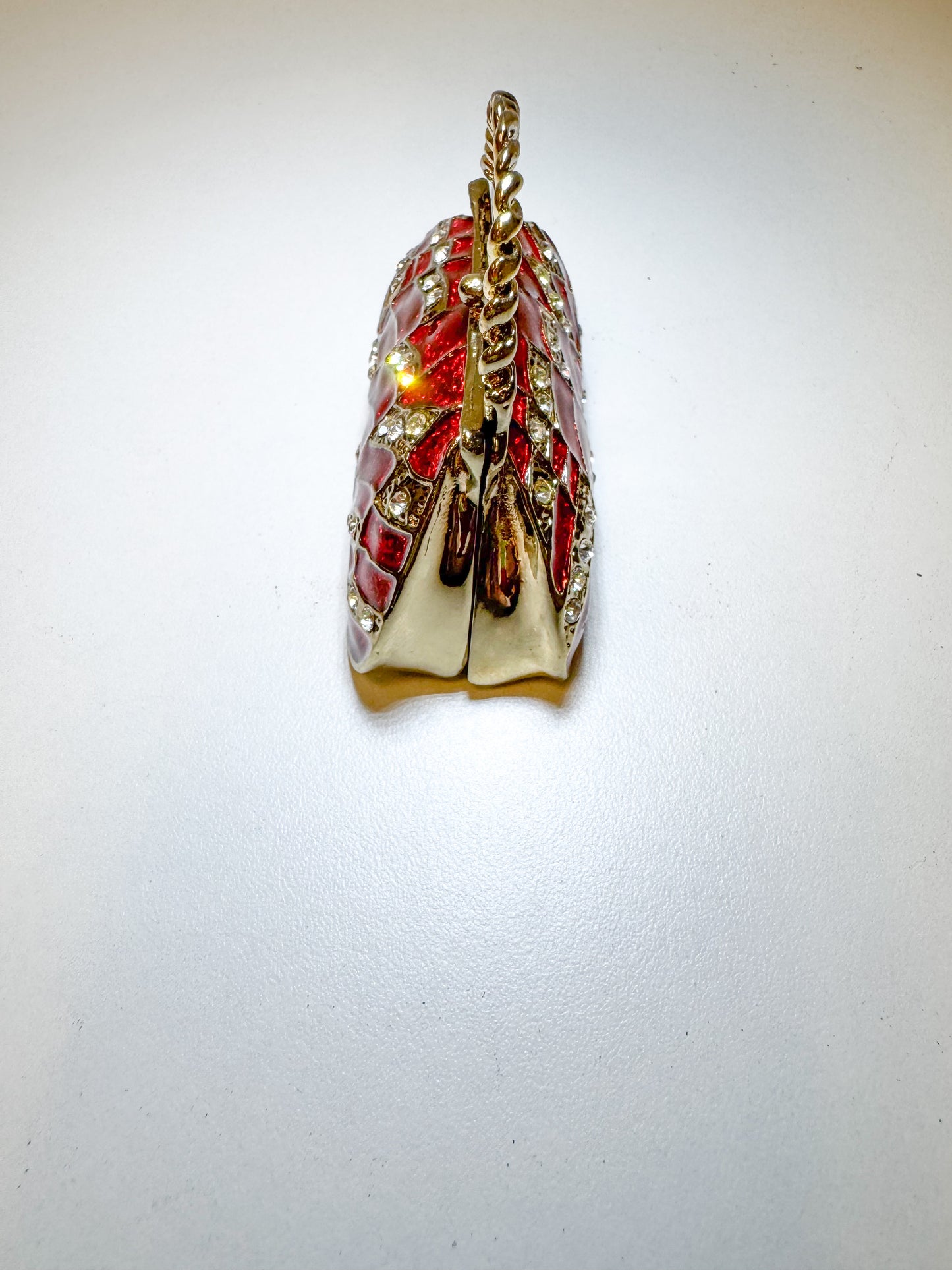 Ruby Handbag Trinket Box